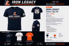 Iron Legacy Classic Logo Tee